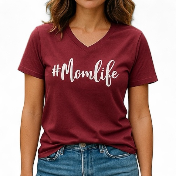 #Momlife T-Shirt | M - Picture 1 of 7